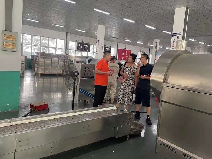 電磁流水線炒貨設(shè)備