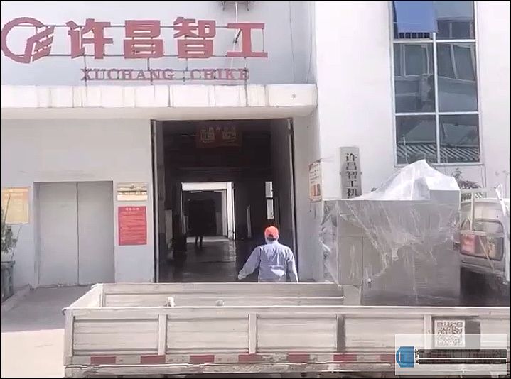 河南本地客戶訂購電磁炒貨機(jī)直接拉走